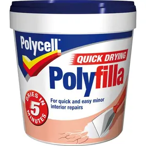 Polycell Multi Purpose Quick Drying Polyfilla Tub 1000g