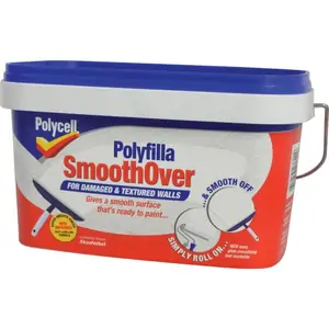 Polycell Smooth Over for Damaged and Textured Walls 2.5l