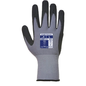 Portwest Dermiflex Plus Glove Black / Grey XL