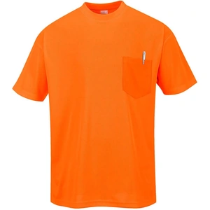 Portwest Day Vis Pocket T Shirt Orange 4XL