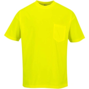 Portwest Day Vis Pocket T Shirt Yellow M