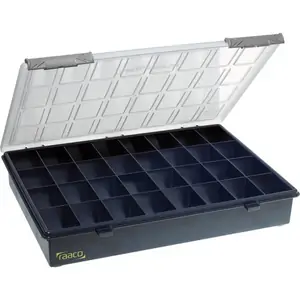 Raaco 32 Compartment A4 Organiser Case