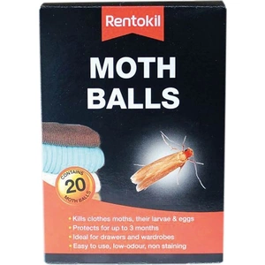 Rentokil Moth Balls Pack of 20