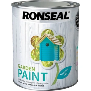 Ronseal Garden Paint Summer Sky - 750ml