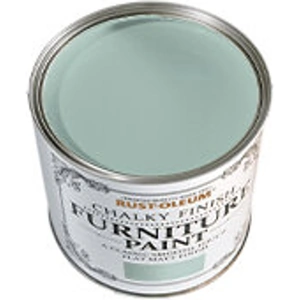 Rust-Oleum Chalky Finish Furniture Paint - Duck Egg - Chalky Finish Furniture Test Pot