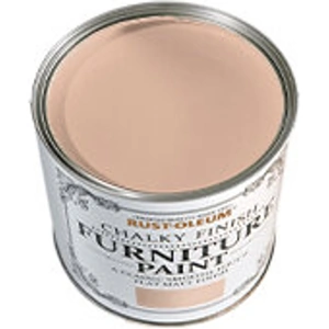 Rust-Oleum Chalky Finish Furniture Paint - Butterscotch - Chalky Finish Furniture Test Pot