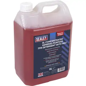 Sealey TFR Traffic Film Remover Detergent Concentrate 5l Pack of 1