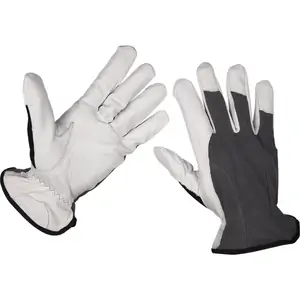 Sealey Super Cool Hide Breathable Work Gloves Grey XL