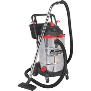 Sealey PC460 Wet and Dry Vacuum Cleaner 60L