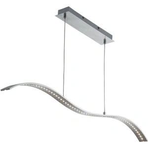 Searchlight Lighting Integrated LED Bar Ceiling Pendant Satin Silver, Satin Nickel