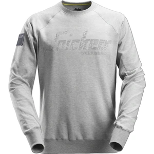 Snickers 2882 Mens Logo Sweatshirt Grey 3XL