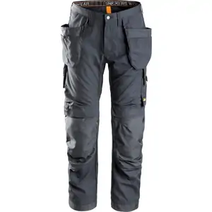 Snickers 6201 Mens Allround Work Trousers with Pockets Grey 31 28