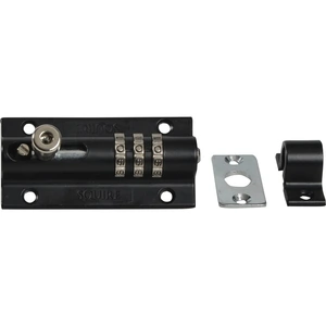 Henry Squire 3 Wheel Recodeable Combination Bolt Lock Black