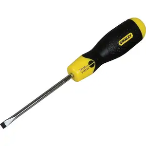Stanley Cushion Grip Flared Slotted Screwdriver