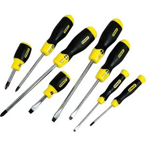 Stanley 8 Piece Cushion Grip Phillips and Slotted Screwdriver Set