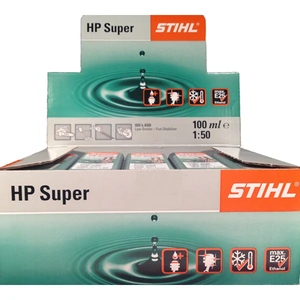 Stihl Parts and Attachments 10x Stihl HP Super One Shot 2 Stroke Oil 100ml 50:1 0781 319 8052