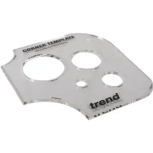 Trend TEMP/COR/A Corner and Hole Template