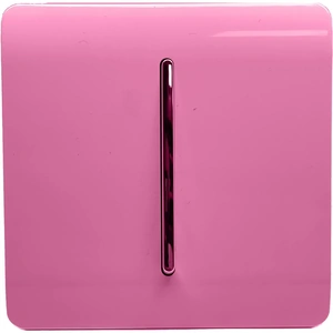 Trendi Switch 1 Gang 2 Way 10Amp Light Switch in Pink