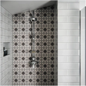 V&A Brompton Godwin Sample Wall & Floor Tile - 20x20cm