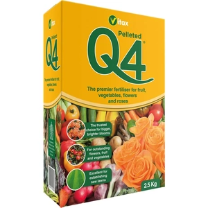 Vitax Q4+ General Purpose Fertilizer Pellets 0.9kg