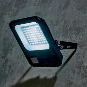 Zinc 50W LED Outdoor Floodlight with PIR Motion Sensor